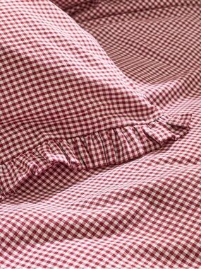 WAMSUTTA  / Red Gingham ~Twin Size ~Fitted ~Bedsheet